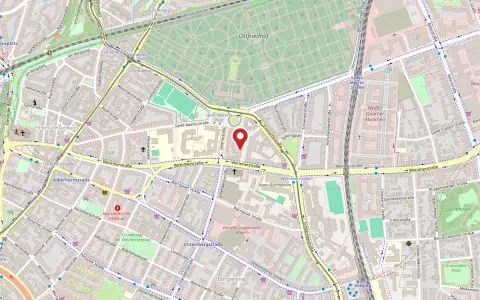 Kartenausschnitt: Brecherspitzstraße 8, München